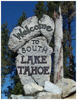 Tahoe Airport Welcome Sign